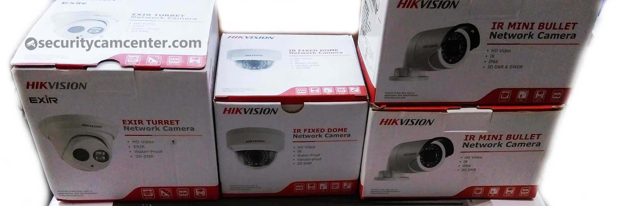Hikvision IP Home Security Surveillance System with 4-8 cameras