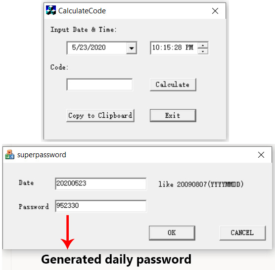 Hisilicon Password Generator