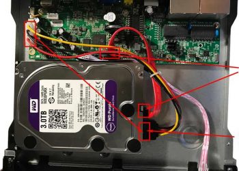 How to tell if a CCTV security system comes with or without a pre-installed hard drive