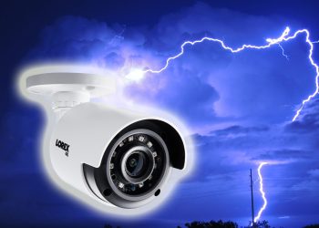 How to protect your outdoor security camera systems from lightning