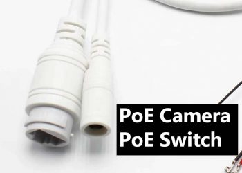 How to power a PoE CCTV security camera using a PoE switch