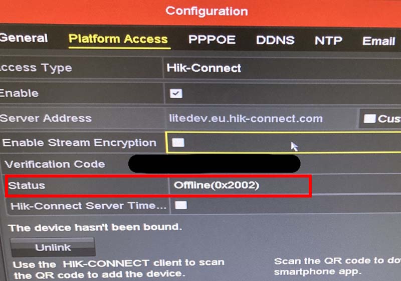 How to fix Hik-Connect offline (0x2002)