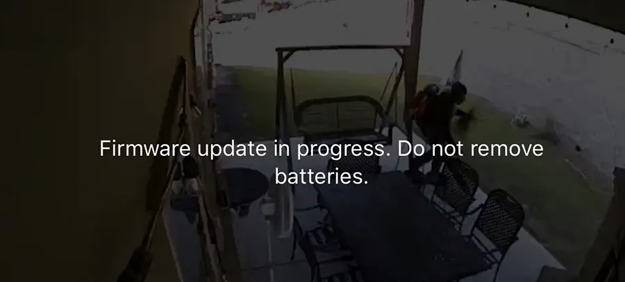 Arlo Camera Stuck On Firmware Update