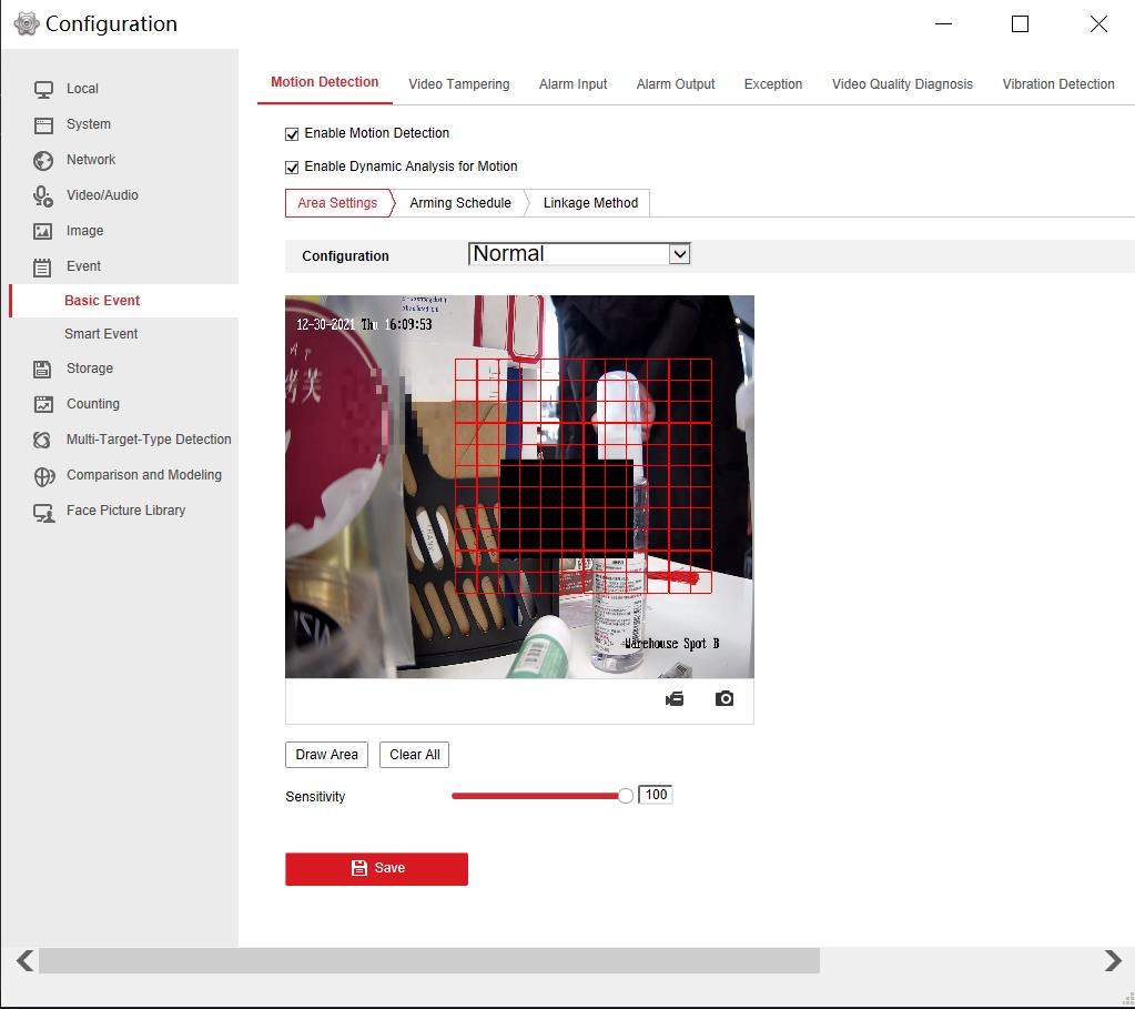 How to Configure Motion Detection via iVMS-4200 Software